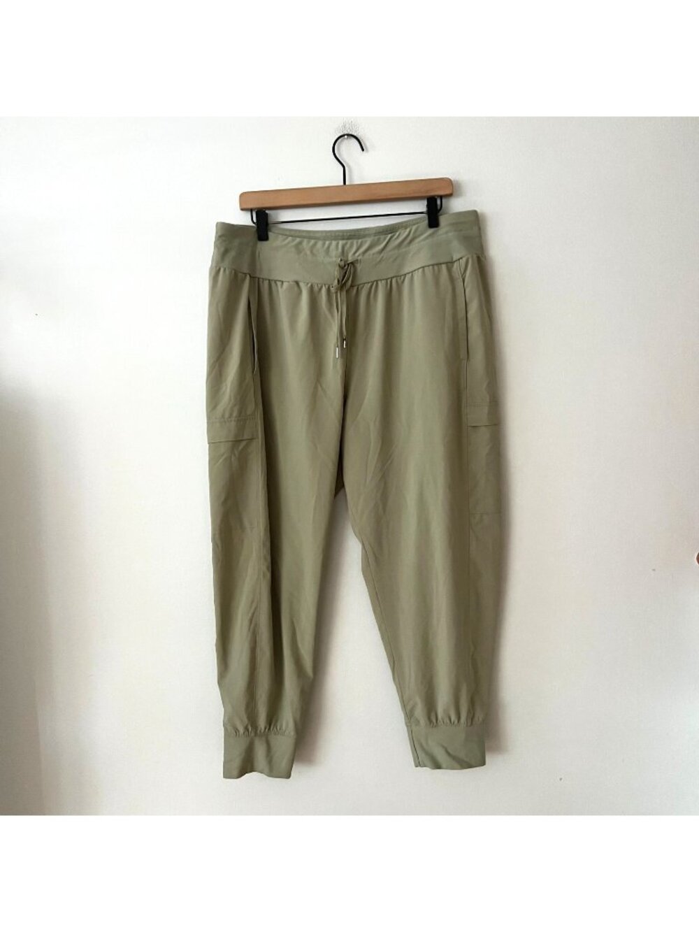 CALIA by Carrie Underwood Sage Green High Rise Joggers Women's Size XL